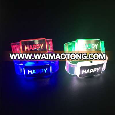 led bracelet flash wrist