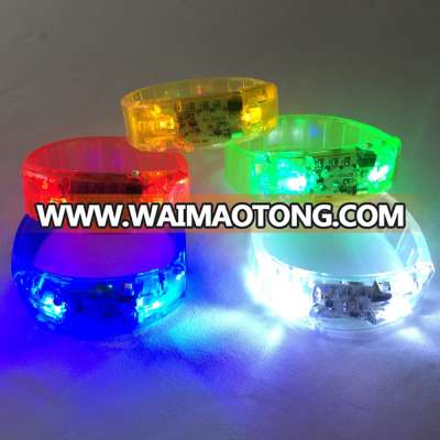 Hot Selling Led Toys Sound Activated Led Wristbands for Party