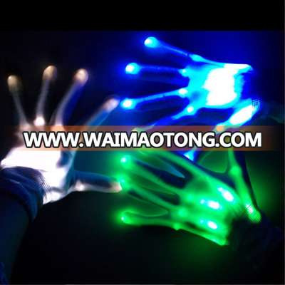 Party Decoration Flashing Finger Lighting Gloves