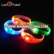 christmas led light wristband blinking TPU clear band sound sensor led wristband with motion led light